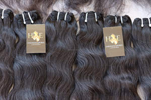 Cabello humano Natural Remy 100% sin procesar, pelo Natural virgen indio peruano de doble trama de visón, tejido de alta calidad - Product Image 3
