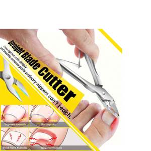 Alicates Profesionales UBI para Uñas Encarnadas, de Acero Inoxidable, con Punta Afilada y Segura, para Uñas Gruesas, Cuidado de Precisión de los Pies, Manicura y Pedicura - Product Image 4