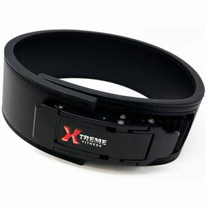 Ceinture de musculation respirante à réglage fin, boucle à levier rapide Pioneer, unisexe, en cuir de vachette, réglable, PAL, pour squats et soulevés de terre - Product Image 6