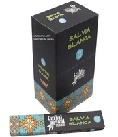 Neue Tribal Soul HD Band 7 Chakras Masala Parfümierte Räucherstäbchen 9 Zoll 15g Packung 100% Natürlich Handgemacht Ganzjährig Hari Darshan