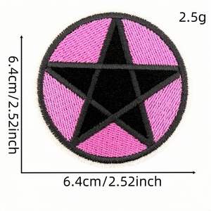 Prix d'usine, vente en gros, patchs brodés personnalisés, badges cœur arc-en-ciel à thermocoller, patch brodé 3D pour chapeaux, sacs, vestes, OEM ODM - Product Image 6
