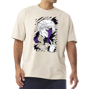 Cheap Price Regular Fit O-Neck Short Sleeve Cotton T-Shirt With Character Print Casual Style Jersey Knitted Front <b>Logo</b> - Product Image 6