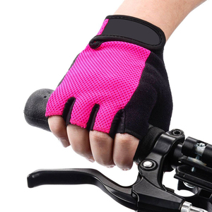 Guantes Profesionales de Gimnasio de Medio Dedo, Antideslizantes, Transpirables, con Correa de Muñeca Ajustable, Impermeables, Protección UV, para Ciclismo y Motocross - Product Image 6