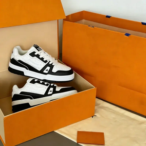 Zapatos de Diseñador de Lujo de Alta Calidad para Mujer, Zapatos Deportivos de Marca Famosa con Logotipo Original de Lujo para Hombre, Zapatos Casuales Populares para Hombre - Product Image 4