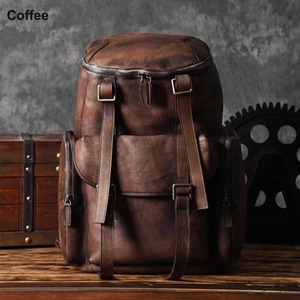 Grand sac de voyage en cuir léger et personnalisable, sac à dos imperméable et tendance pour femme, sacs à dos personnalisables pour femmes - Product Image 1