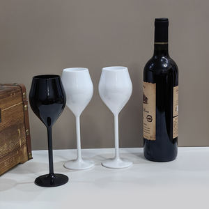 JUXINDA  Les produits les plus vendus incluent des verres à <span class=keywords><strong>vin</strong></span> personnalisables avec impression de logo, des verres à champagne en acrylique <span class=keywords><strong>Bordeaux</strong></span>, des verres en plastique - Product Image 2