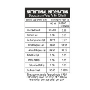 Sirop de mojito à la menthe Mojee 1L, sirop au goût rafraîchissant de menthe et de citron vert - Product Image 4