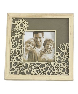 Grand cadre photo en bois antique personnalisé cadre photo orné baroque doré sculpté pour toile Design moderne pour photos oeuvre - Product Image 1