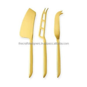 Ensemble de couverts à fromage en métal de haute qualité, adapté aux occasions spéciales, offrant une grande stabilité et une coupe de précision - Product Image 3