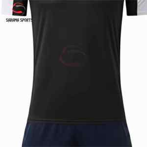 ชุดฟุตบอลแบบยูนิเซ็กซ์ที่ปรับแต่งได้ รุ่นนักเตะ พร้อมชื่อ  รับผลิตแบบ OEM ด้วยเทคโนโลยีการตัดอัตโนมัติ ชุดฝึกซ้อมจากปากีสถาน - Product Image 6