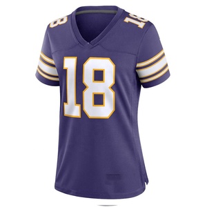 Camisetas de Fútbol Americano Nuevas al por Mayor Baratas con Costuras Superiores para Hombre, Camiseta de Fútbol Americano de Manga Corta - Product Image 2