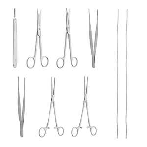 Juego de Instrumentos de Circuncisión Manual Reutilizables de Acero Inoxidable, Disponible OEM/ODM, Kit de Herramientas Quirúrgicas Masculinas de Alta Calidad de Dentavex - Product Image 1