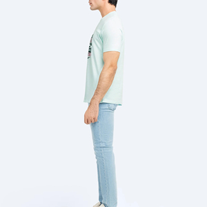 T-shirt de sport pour hommes, fabrication pakistanaise, nouveau style, couleur unie, t-shirt personnalisé avec logo pour hommes - Product Image 6