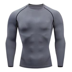 Men's Long Sleeve <b>Compression</b> Base Layer Shirt Quick-Dry Moisture-Wicking Tight Fit Gym Sports Top Wholesale OEM - Product Image 3