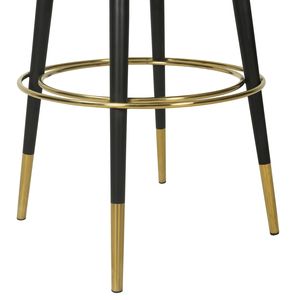 Modern Solid Wood Eco-Friendly Durable Water Resistant Lightweight Steady Bar <b>Stool</b> Green <b>Seat</b> Midcentury Design Home Dining - Product Image 4