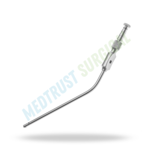 Tube d'aspiration Frazier perforé de 4 pouces avec courbure à 40 degrés 11FR 12FR 14FR – Instrument chirurgical d'aspiration pour la neurochirurgie - Product Image 3