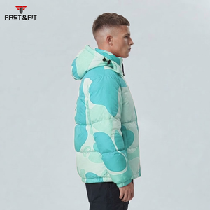 Hot Selling High Street Custom Design windbreak <b>waterproof</b> <b>rain</b> <b>jacket</b> snow <b>jacket</b> <b>Men</b> Puffer <b>Jacket</b> <b>For</b> Sale - Product Image 3