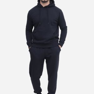 Conjunto de Sudadera con Capucha y Pantalones Deportivos Personalizados 100% Poliéster Algodón con Logotipo, Ropa Deportiva Informal para Hombre, Fabricante OEM ODM - Product Image 1