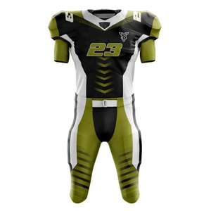 Uniforme de football américain haute performance personnalisé, tissu respirant, uniforme de football américain - Product Image 1
