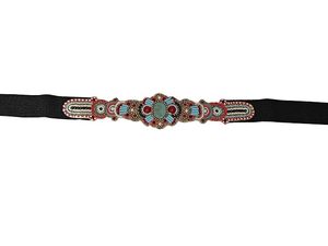 Ceinture de taille pour femme brodée de style mode, colorée et durable, personnalisable pour sari, kurti et tenues de fête, avec broderie artisanale - Product Image 4