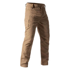 Durable Camouflage Tactical Straight Waist Cargo Pants Multi-Pocket Utility <b>Trousers</b> Outdoor <b>Ripstop</b> Workwear Men OEM Custom - Product Image 4