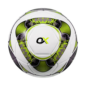 Oxva Industries Training Quality Soccer <b>Ball</b> Size 5 PU Leather Machine Stitched Durable Construction Official <b>Weight</b> - Product Image 1