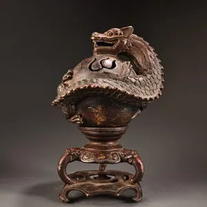 Refined Interior Aroma Bakhoor <b>Incense</b> <b>Burner</b> for Oud Chips Balancing Scent Performance and Style - Product Image 1