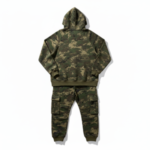 Male <b>Camouflage</b> Sweatshirts Jacket + Pants Sets 2026 Spring Autumn Camo Men <b>Tracksuit</b> Hooded Hoodie Set Mens Fitness 2 Pieces - Product Image 3