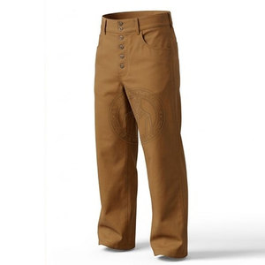 Classic Wear Civil War <b>Trouser</b> Canvas Vintage Inspired <b>Pattern</b> Breathable Lightweight Eco-Friendly Smooth Waistband Reinforced - Product Image 3