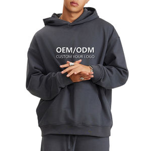 Sudaderas Unisex de Invierno - Tela Tejida de Poliéster/Algodón de 500 g/m², Corte Holgado, Transpirable, Ecológico, con Logotipo Personalizado Impreso y Forro - Product Image 4