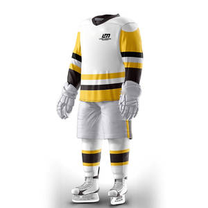 Uniforme de hockey sur glace respirant avec logo personnalisé, fabrication professionnelle, vêtements de sport, uniforme de hockey sur glace en vente en ligne - Product Image 4