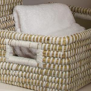 Juego de 3 Cestas de Mimbre Tejidas a Mano, Cesta de Almacenamiento, Venta al por Mayor, Ecológicas, Hechas en Vietnam - Product Image 3