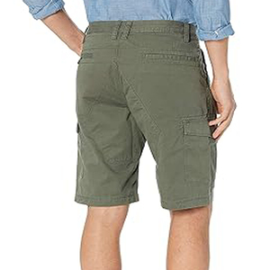 Shorts de costume pour homme été, coupe droite, décontracté, slim fit, 100% coton, uni, écologique - Product Image 4