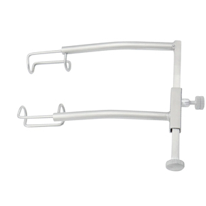 Murdock Eye Speculum <b>With</b> Locking Screw Adult Size Blade 15 mm Overall Length 5 cm Stainless Steel Ophthalmic Surgical - Product Image 2