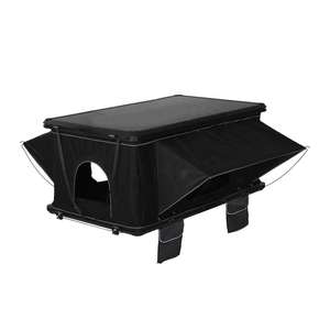 Carpa de techo rígida con panel de nido de abeja, carga solar, apertura automática y diseño ligero para automóviles, disponible desde EE. UU. - Product Image 6