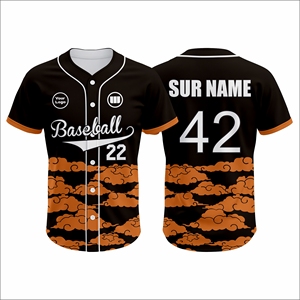 ชุดเสื้อเบสบอลแบบมืออาชีพสั่งทำพิเศษ น้ำหนักเบา แห้งเร็ว ระบายอากาศได้ดี ชุดยูนิฟอร์มทีมแบบซับลิเมชั่น ผู้จัดจำหน่ายขายส่ง - Product Image 6