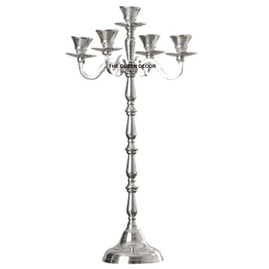 Modern Gold Aluminum Metal <b>Candelabra</b> for Home Decoration Formal Events-Wedding Dinner Party Christmas - Product Image 3
