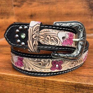Custom Hand Tooled Leather <b>Studs</b> <b>Belt</b> for Men & Women 100% Genuine Cowhide Leather Factory Wholesale Pin Buckle Executive <b>Belts</b> - Product Image 4