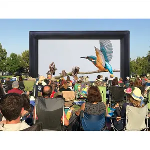 Hot Sale Blow Up Inflatable Air Movie Screen Outdoor Cinema With Inflatable Projector Multiple Sizes Screen
