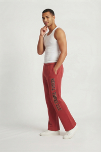 Pantalon de survêtement évasé pour homme, personnalisé, de haute qualité, décontracté, style jogger, avec taille mi-cordon de serrage et coupe ample - Product Image 4