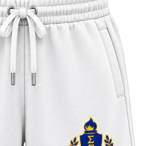Pantalones Cortos de Forro Polar para Mujer Sigma Gamma Rho, Personalizados con Letras Griegas de la Hermandad, Ropa Deportiva Informal, para Entrenamiento, Gimnasio, Salón y Moda - Product Image 6