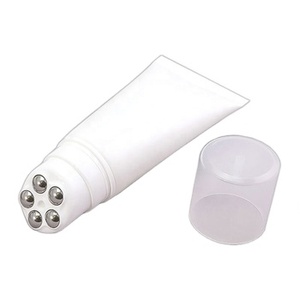 PCR Plastic Cosmetics Five Roller 304 Bola de acero inoxidable Masaje Corporal 200ml Tubo de crema - Product Image 2