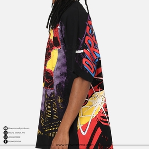 Camiseta Premium Casual Oversize de Jersey 100% Algodón con Estampado Digital Personalizado de Logotipo, Alta Calidad, Unisex, Moda Urbana, ¡Oferta Caliente! - Product Image 4