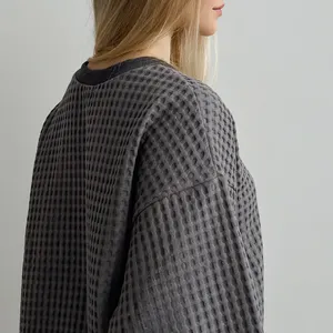Sudadera con Capucha Extra Grande, Manga Larga, Forrada, Color Sólido, Otoño Invierno, Adultos, 100% Algodón, Resistente al Viento - Product Image 2