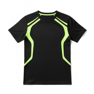Camiseta de compresión de peso pesado con logo personalizado, top de gimnasio para culturismo, venta al por mayor, ropa deportiva que absorbe la humedad para hombre - Product Image 2