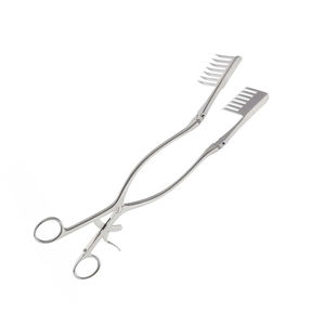 Retractor Autoretráctil con Bloqueo de Trinquete, Brazos Giratorios Ajustables, Cuchillas de 7 Puntas, Instrumento Quirúrgico de Acero Inoxidable - Product Image 4