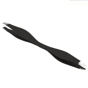 Pinza de Precisión de Doble Punta de Acero Inoxidable para Depilación Precisa de Cejas y Extensiones de Cabello - Product Image 1