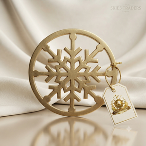 Salvamanteles Redondo de Metal Dorado con Adornos, Resistente al Calor, para Ollas Calientes, Protector de Mesa de Cocina y Comedor - Product Image 2