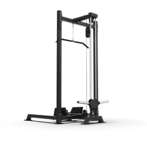 QLI QPLR050 Usage Commercial Unisexe Multi-Fonction Sports Gym Rack Low Row Workout Station avec Lat Pull-Down Functional Trainer - Product Image 5