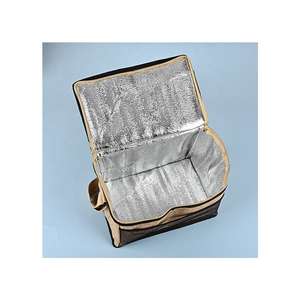 Bolsa de Yute Marrón Natural para Almuerzo con Impresión Personalizada y Servicio OEM - Product Image 5